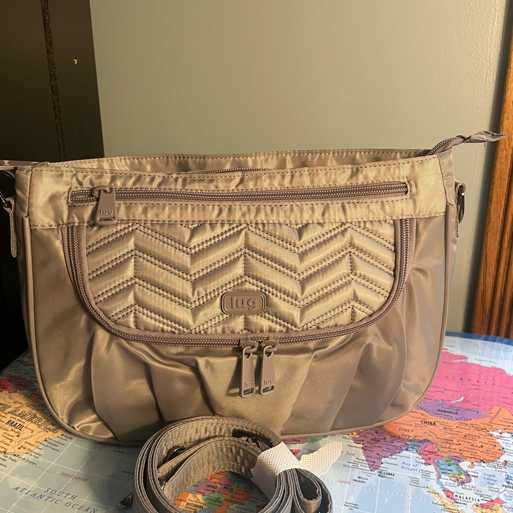 Lug gray Mambo Crossbody Bag